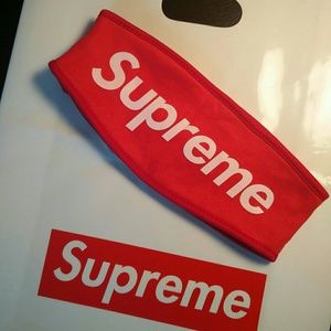 Supreme Headband Red